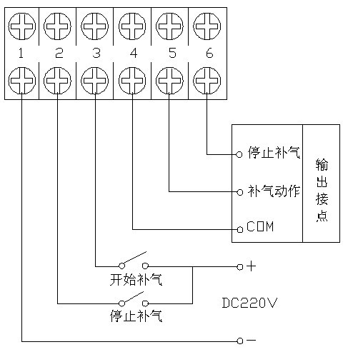 �Զ�����װ�ã�QZB�ͣ�����ͼ DC220V
